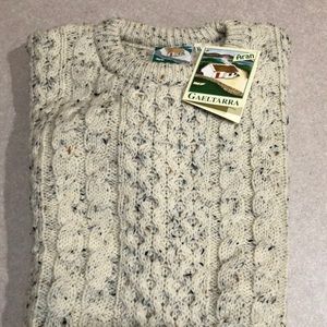 Gaeltarra men’s Aran knit sweater